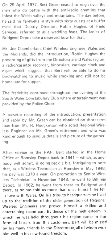 Bert Green Extract
