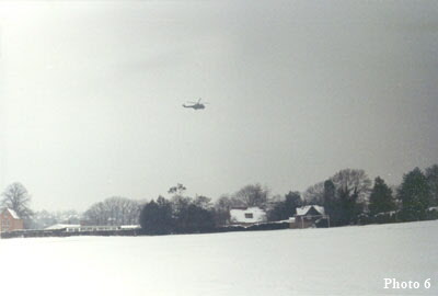 Helicopter off the Hilltop Sites